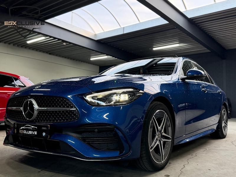 Occasion Mercedes C300 AMG line 204 PK (150 kW) 2022 Blauw Sedan