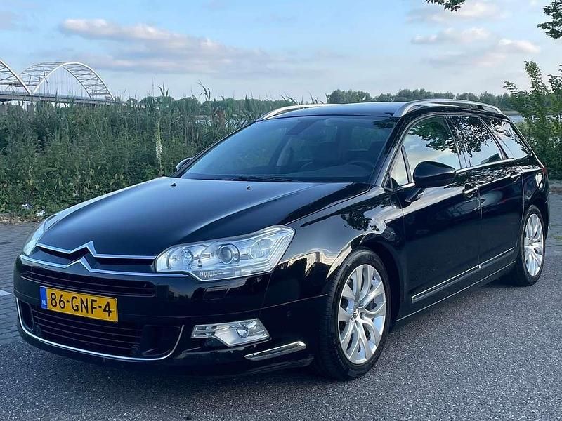 Zwart Gebruikt 2008 Citroën C5 Exclusive Stationwagen | € 7.000 (Duur) - Afbeelding 1/4