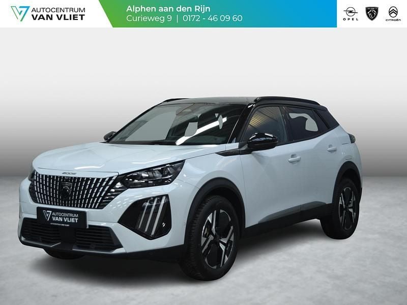 Wit Nieuw 2025 Peugeot 2008 GTi SUV | € 37.144 (Eerlijke prijs) - Afbeelding 1/4