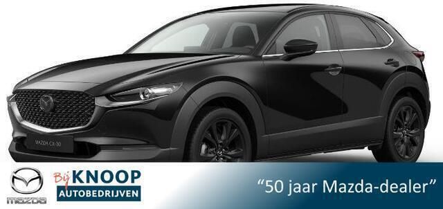 Zwart Nieuw 2025 Mazda CX-30 Homura-Line SUV | € 39.490 (Goede deal) - Afbeelding 1/4
