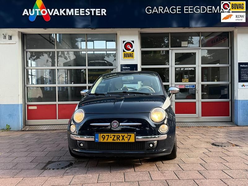 Occasion Fiat 500 Lounge 69 PK (50 kW) 2010 Blauw Hatchback