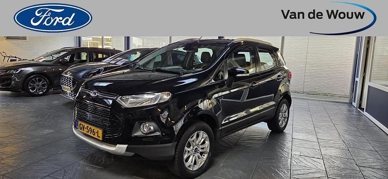 Zwart Gebruikt 2015 Ford Ecosport Titanium SUV | € 8.950 (Eerlijke prijs) - Afbeelding 1/4