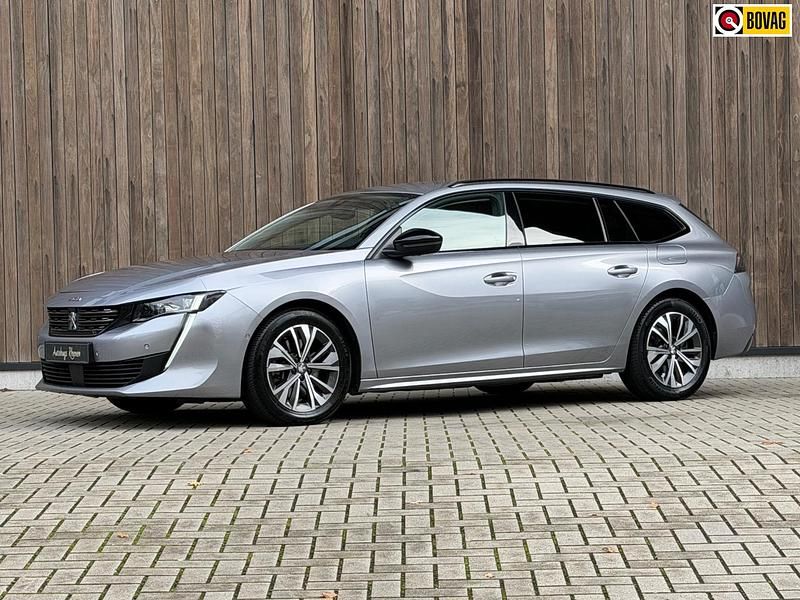 Grijs Occasion 2022 Peugeot 508 SW Allure Stationwagen | € 22.900 (Super prijs) - Afbeelding 1/4