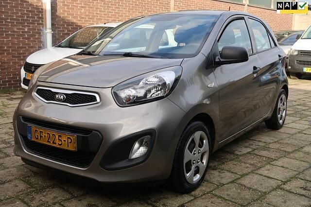 Grijs Gebruikt 2015 Kia Picanto Comfort Hatchback | € 5.950 (Eerlijke prijs) - Afbeelding 1/4