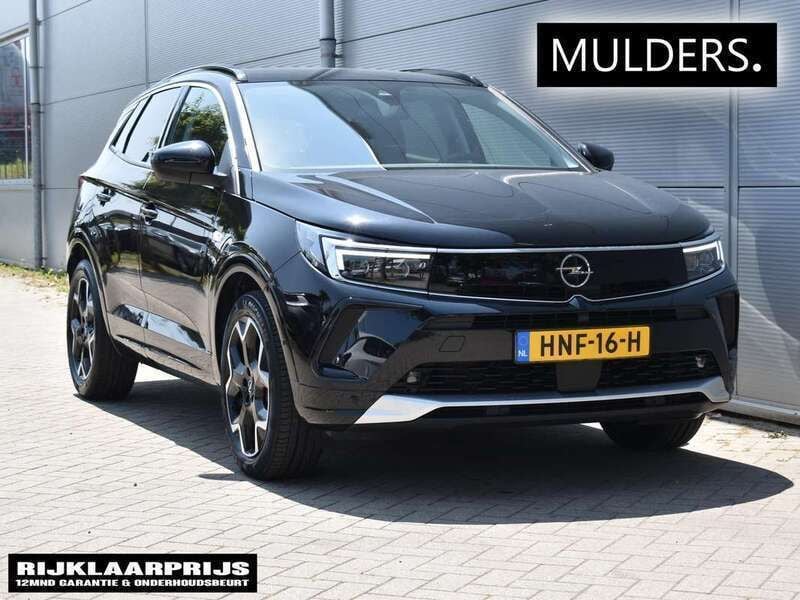 Zwart Gebruikt 2024 Opel Grandland X Ultimate SUV | € 32.895 (Eerlijke prijs) - Afbeelding 1/3