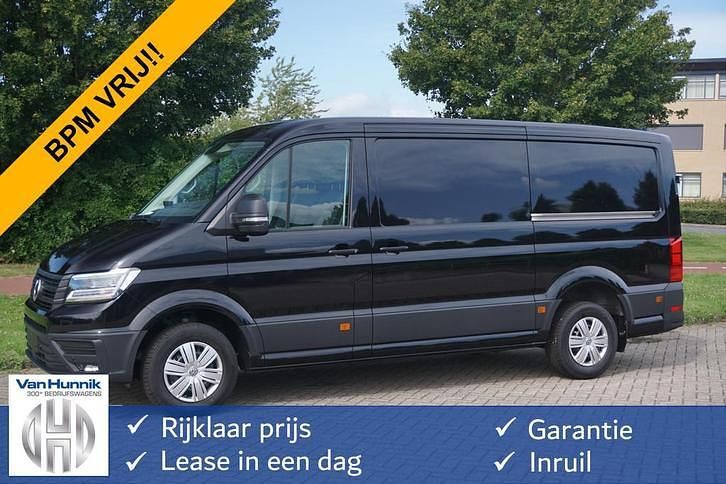 Zwart Gebruikt 2024 VW Crafter Van | € 49.850 - Afbeelding 1/4