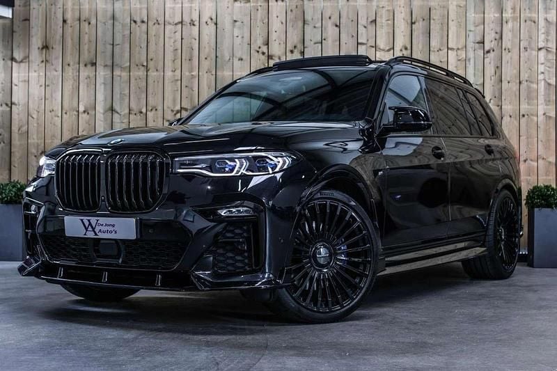 Zwart Gebruikt 2020 BMW X7 SUV | € 84.950 - Afbeelding 1/4