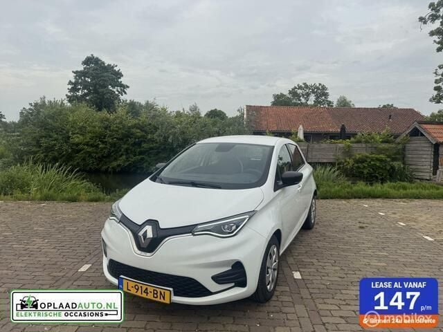 Wit Gebruikt 2020 Renault Zoe Life Hatchback | € 8.500 (Eerlijke prijs) - Afbeelding 1/4