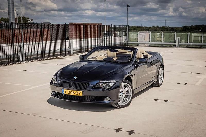 Zwart Gebruikt 2010 BMW 630 Cabriolet Cabriolet | € 26.450 - Afbeelding 1/4