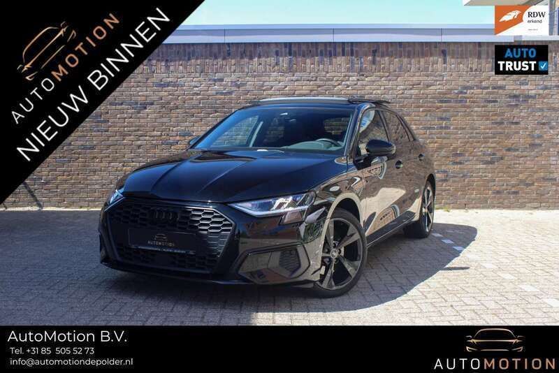 Zwart Gebruikt 2022 Audi A3 Sportback e-tron Sedan | € 29.890 (Goede deal) - Afbeelding 1/4