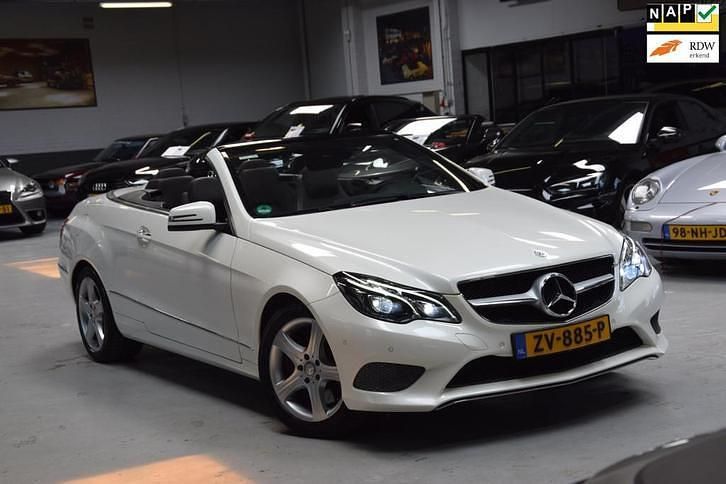 Wit Gebruikt 2013 Mercedes E400 Prestige Cabriolet | € 23.800 - Afbeelding 1/4