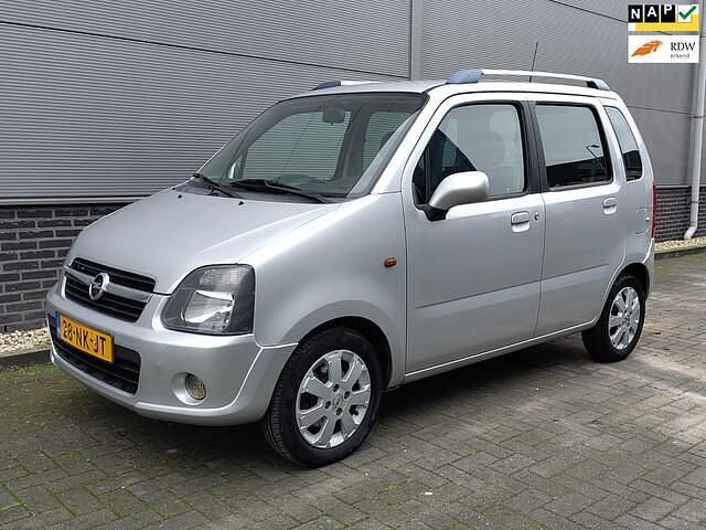 Grijs Gebruikt 2003 Opel Agila Cosmo Hatchback | € 1.350 (Eerlijke prijs) - Afbeelding 1/4