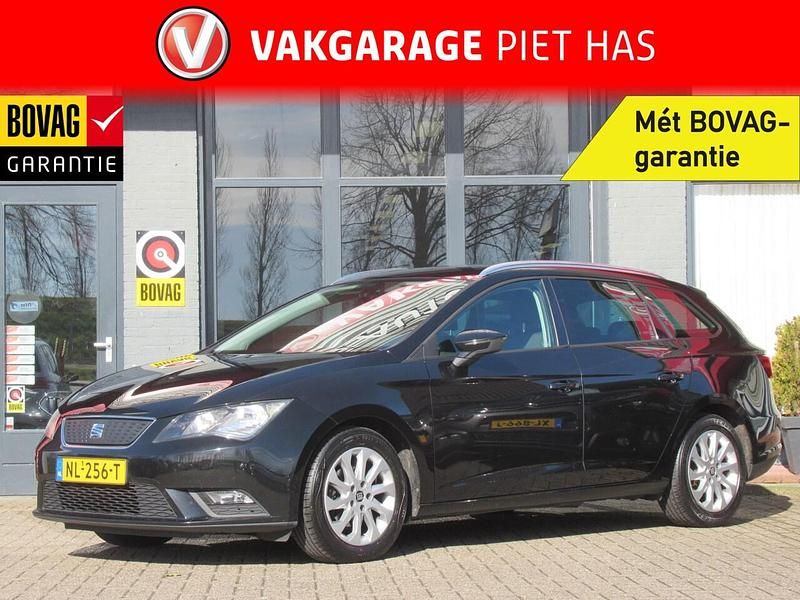 Occasion Seat Leon ST CONNECT 2017 Zwart (metallic) Stationwagen