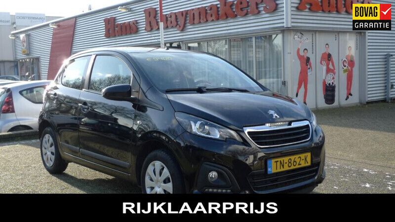 Zwart Gebruikt 2018 Peugeot 108 Active Hatchback | € 9.400 (Iets duurder) - Afbeelding 1/1