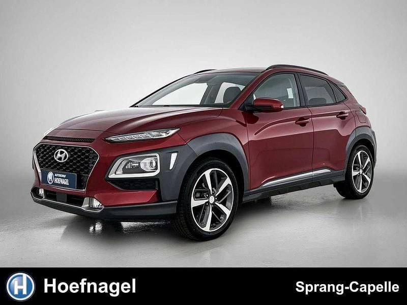 Rood Gebruikt 2019 Hyundai Kona Premium SUV | € 16.850 (Eerlijke prijs) - Afbeelding 1/3