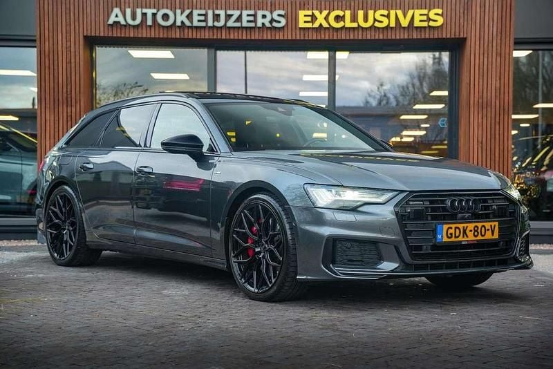Grijs Gebruikt 2021 Audi A6 Competition Stationwagen | € 29.900 (Goede deal) - Afbeelding 1/4