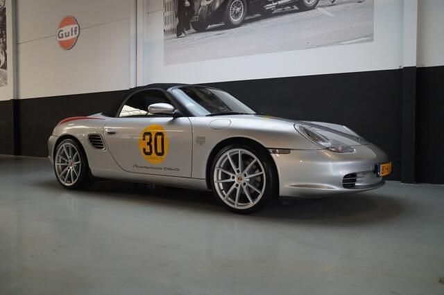 Zilver Gebruikt 2003 Porsche 986 Boxster Cabriolet | € 29.986 - Afbeelding 1/4
