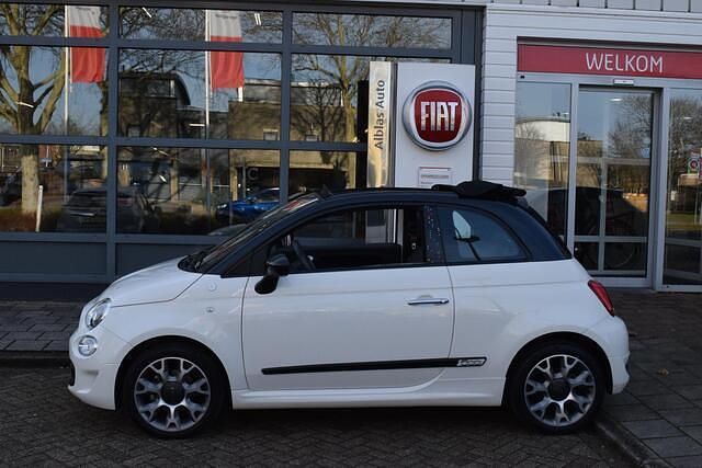 Occasion Fiat 500C Sport 69 PK (50 kW) 2021 Wit Cabriolet