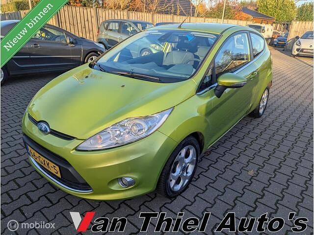Occasion Ford Fiesta Titanium 82 PK (60 kW) 2008 Groen (metallic) Hatchback