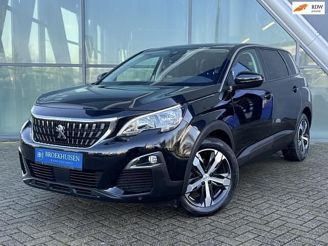 Zwart (metallic) Occasion 2020 Peugeot 5008 Active SUV | € 18.750 (Super prijs) - Afbeelding 1/4