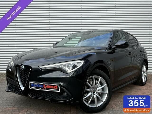 Zwart Gebruikt 2018 Alfa Romeo Stelvio SUV | € 21.950 (Goede deal) - Afbeelding 1/4
