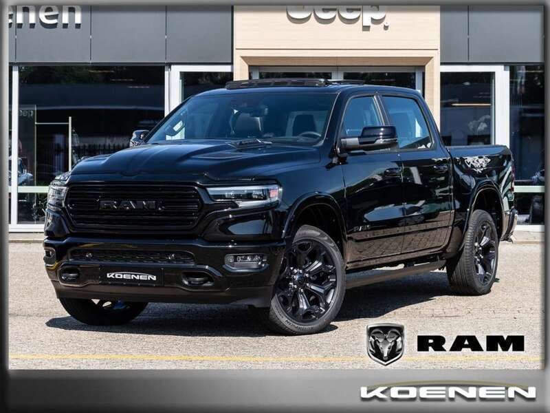 Zwart Nieuw 2024 Dodge Ram Limited Pickup | € 89.900 (Eerlijke prijs) - Afbeelding 1/3