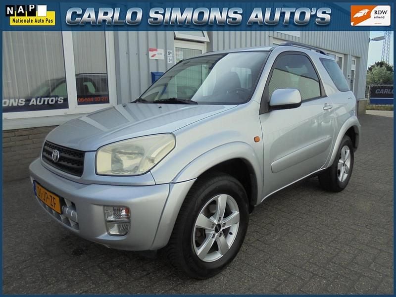 Grijs Gebruikt 2002 Toyota RAV4 Sol SUV | € 5.450 (Eerlijke prijs) - Afbeelding 1/4