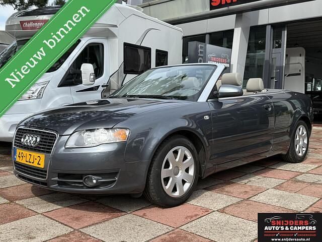 Grijs, metallic lak Gebruikt 2008 Audi A4 Cabriolet Cabriolet | € 9.750 (Iets duurder) - Afbeelding 1/4