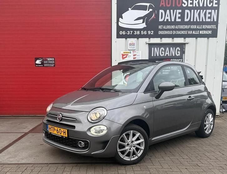 Grijs (metallic) Occasion 2020 Fiat 500C Rockstar Cabriolet | € 14.900 (Eerlijke prijs) - Afbeelding 1/4