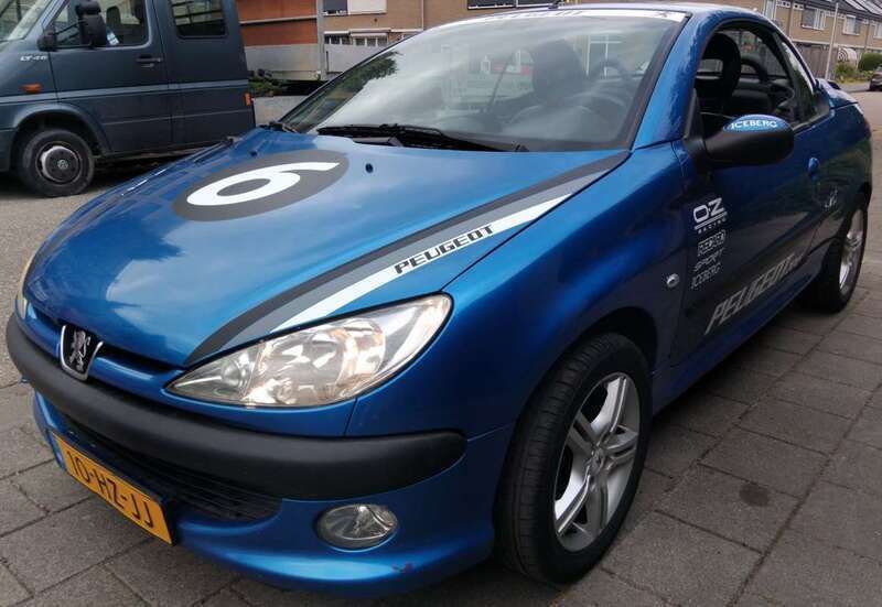 Blauw Gebruikt 2002 Peugeot 206 Cabriolet | € 1.700 (Eerlijke prijs) - Afbeelding 1/1