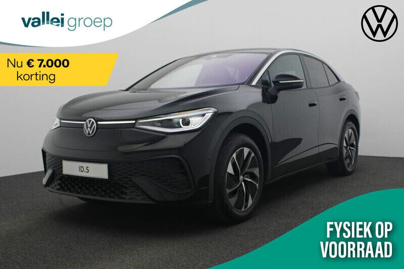 Zwart Nieuw 2025 VW ID.5 Pro SUV | € 46.724 (Eerlijke prijs) - Afbeelding 1/4