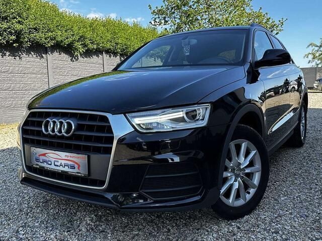 Zwart Gebruikt 2015 Audi Q3 Design SUV | € 15.890 (Eerlijke prijs) - Afbeelding 1/4