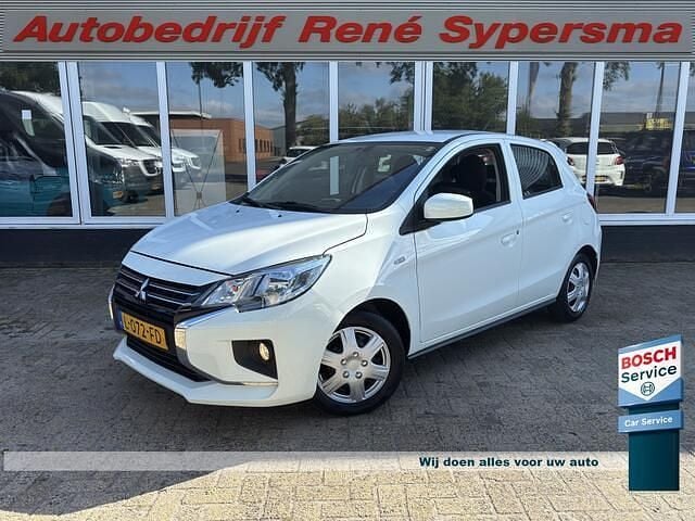 Wit Gebruikt 2021 Mitsubishi Space Star Hatchback | € 7.945 (Super prijs) - Afbeelding 1/4