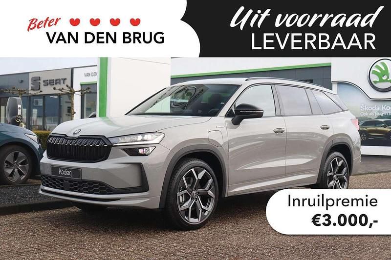 Grijs Nieuw 2025 Skoda Kodiaq Business Line SUV | € 52.550 (Goede deal) - Afbeelding 1/4
