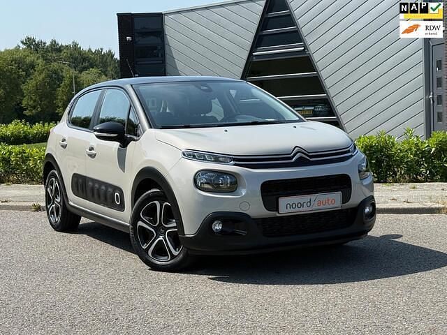 Beige Gebruikt 2020 Citroën C3 PureTech Hatchback | € 12.750 (Eerlijke prijs) - Afbeelding 1/4