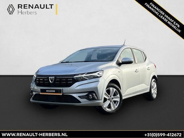 Grijs Gebruikt 2021 Dacia Sandero Comfort Hatchback | € 13.450 (Eerlijke prijs) - Afbeelding 1/4