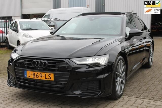 Zwart, metallic lak Gebruikt 2019 Audi A6 S-Line Stationwagen | € 53.900 (Iets duurder) - Afbeelding 1/4