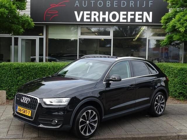 Zwart Gebruikt 2012 Audi Q3 Comfort SUV | € 11.950 (Eerlijke prijs) - Afbeelding 1/4
