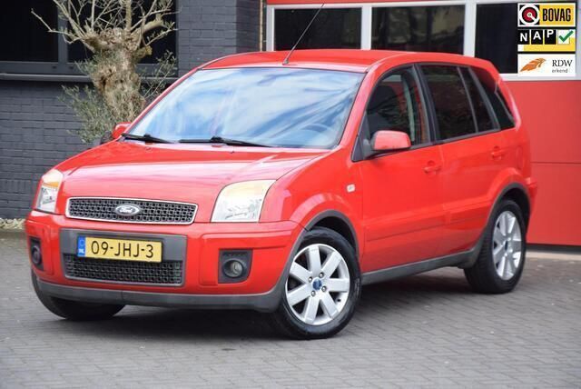 Rood Gebruikt 2009 Ford Fusion Futura MPV | € 3.995 (Iets duurder) - Afbeelding 1/3