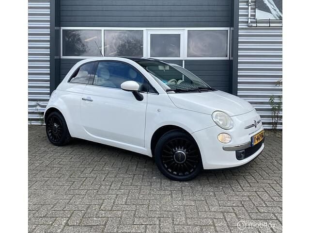 Wit Gebruikt 2009 Fiat 500 Sport Hatchback | € 3.499 (Eerlijke prijs) - Afbeelding 1/4