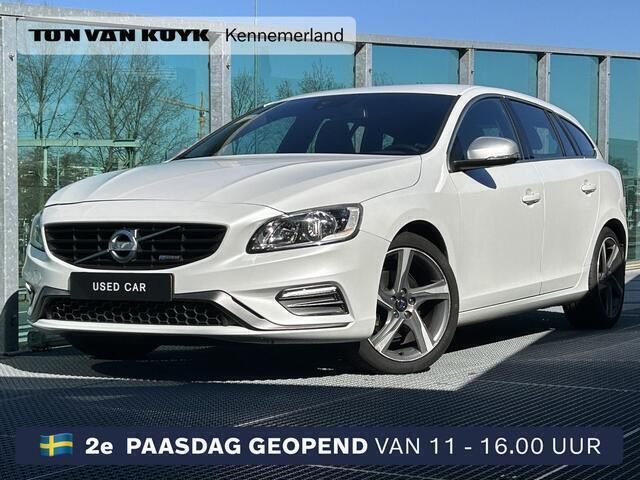 Wit Gebruikt 2013 Volvo V60 R-Design Stationwagen | € 17.950 - Afbeelding 1/4