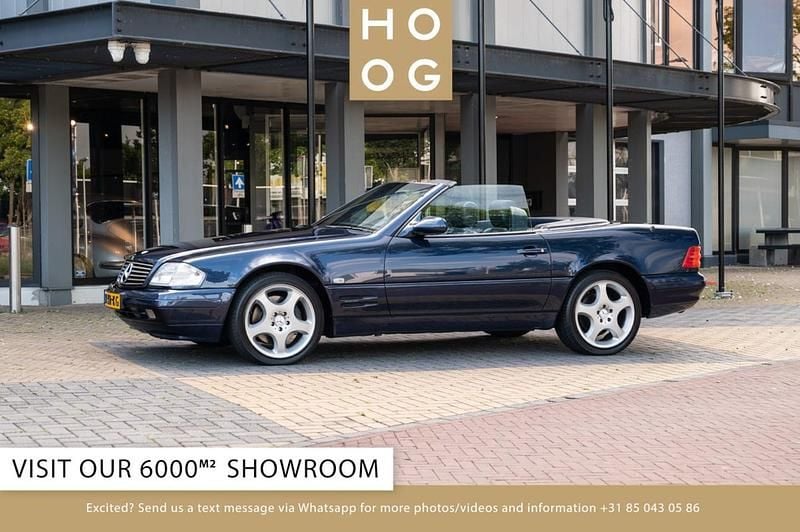 Blauw Gebruikt 2000 Mercedes SL320 Cabriolet | € 24.950 - Afbeelding 1/4