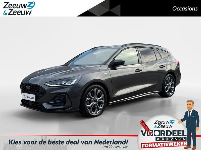 Magnetic (donker grijs) Gebruikt 2023 Ford Focus ST-Line Stationwagen | € 22.440 (Eerlijke prijs) - Afbeelding 1/4