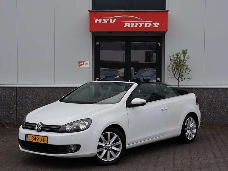 Wit Gebruikt 2011 VW Golf Cabriolet Cabriolet | € 6.750 (Goede deal) - Afbeelding 1/3