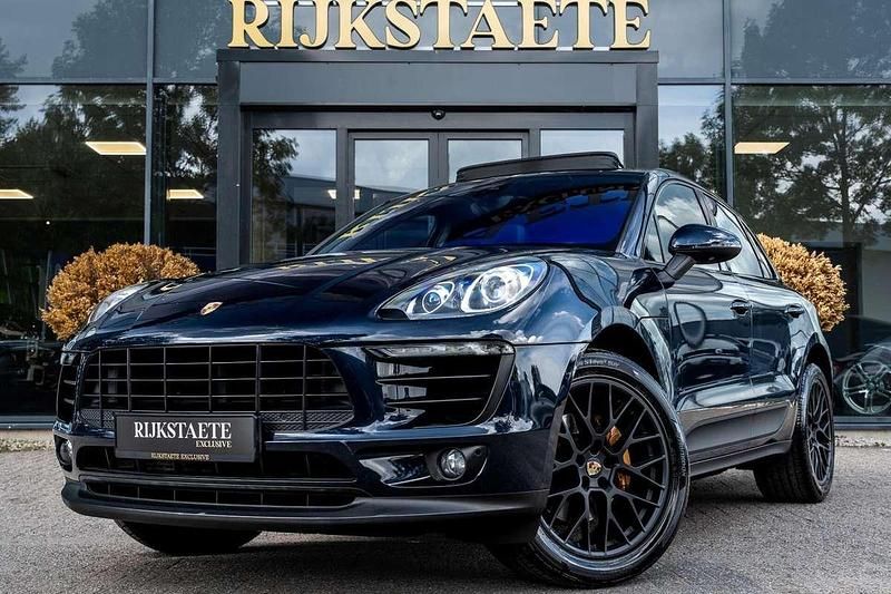 Blauw Gebruikt 2017 Porsche Macan SUV | € 37.900 (Duur) - Afbeelding 1/4
