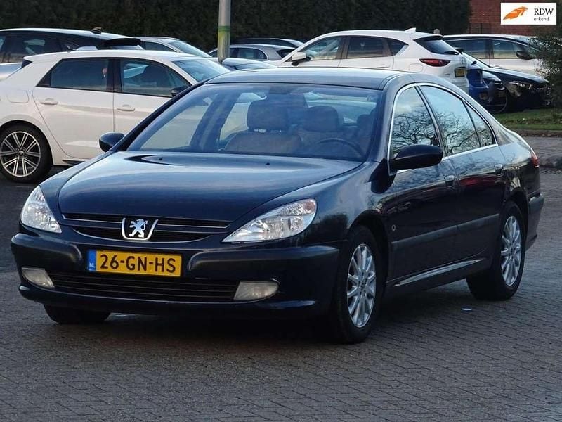 Blauw Occasion 2001 Peugeot 607 Sedan | € 2.499 - Afbeelding 1/4
