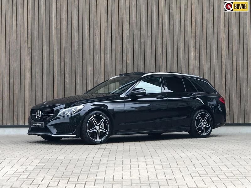 Zwart, metallic lak Occasion 2016 Mercedes C43 AMG AMG Stationwagen | € 28.900 (Eerlijke prijs) - Afbeelding 1/4