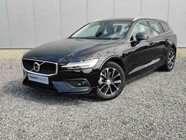 Zwart Gebruikt 2020 Volvo V60 Momentum Stationwagen | € 36.500 (Iets duurder) - Afbeelding 1/4