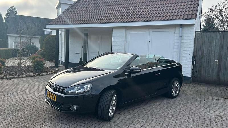 Occasion VW Golf Cabriolet 122 PK (89 kW) 2012 Zwart Cabriolet