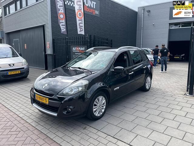 Zwart Occasion 2010 Renault Clio GrandTour Collection Stationwagen | € 2.499 (Eerlijke prijs) - Afbeelding 1/4